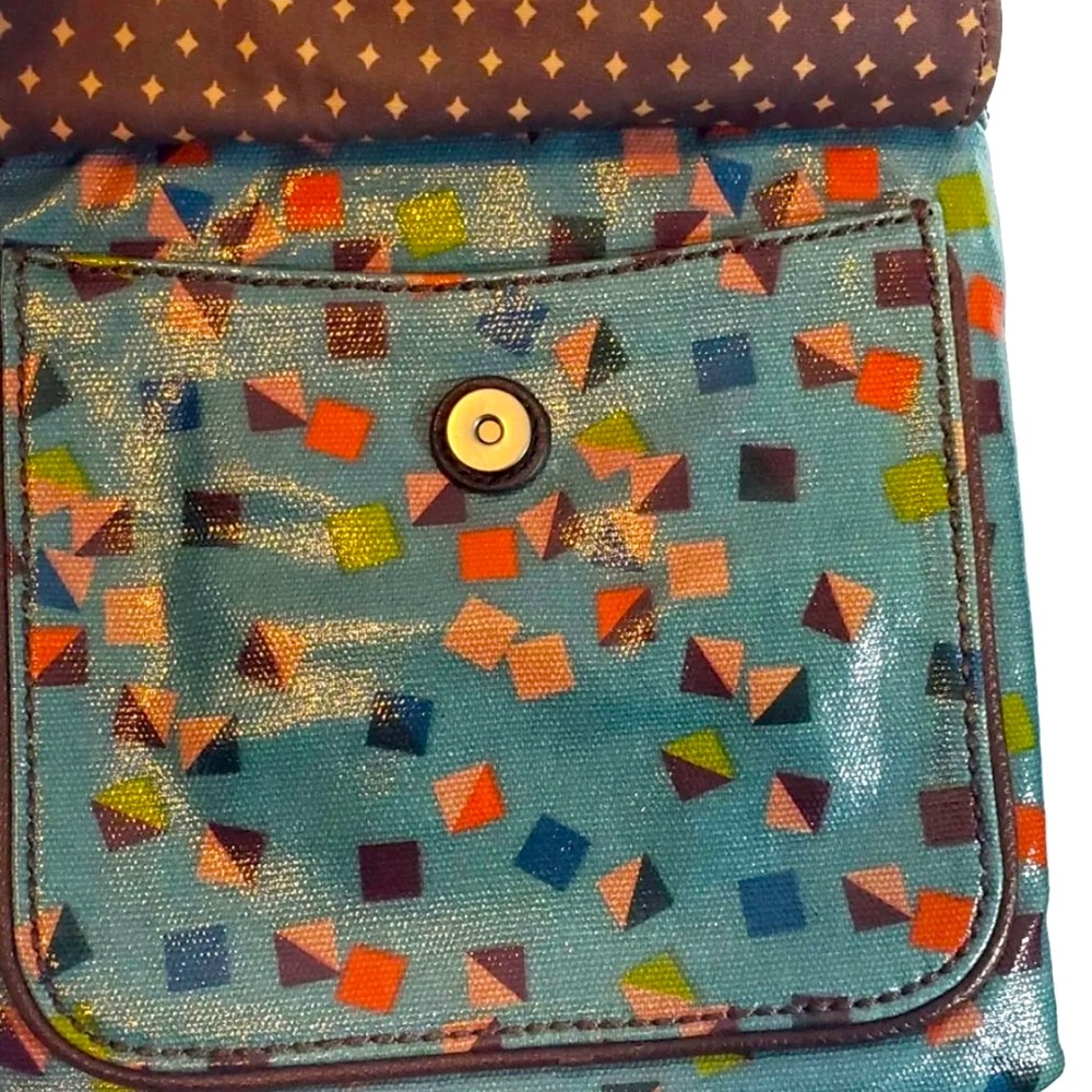 Euc Fossil Key Per Crossbody - image 4